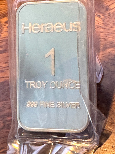 Heraeus 999 fine silver - 1,