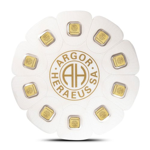 Gram gold bar argor - x, 1